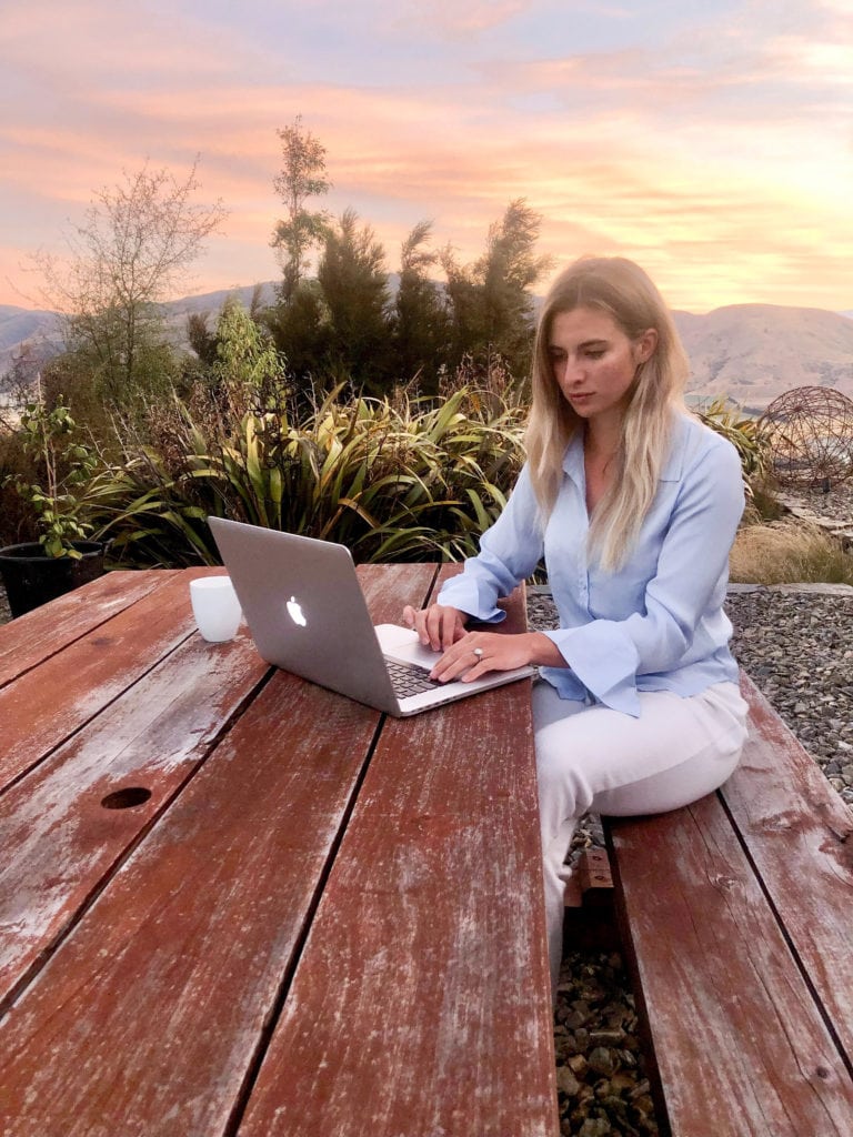 Wanaka Digital Marketer Ashleigh Wells from the South Island of New Zealand